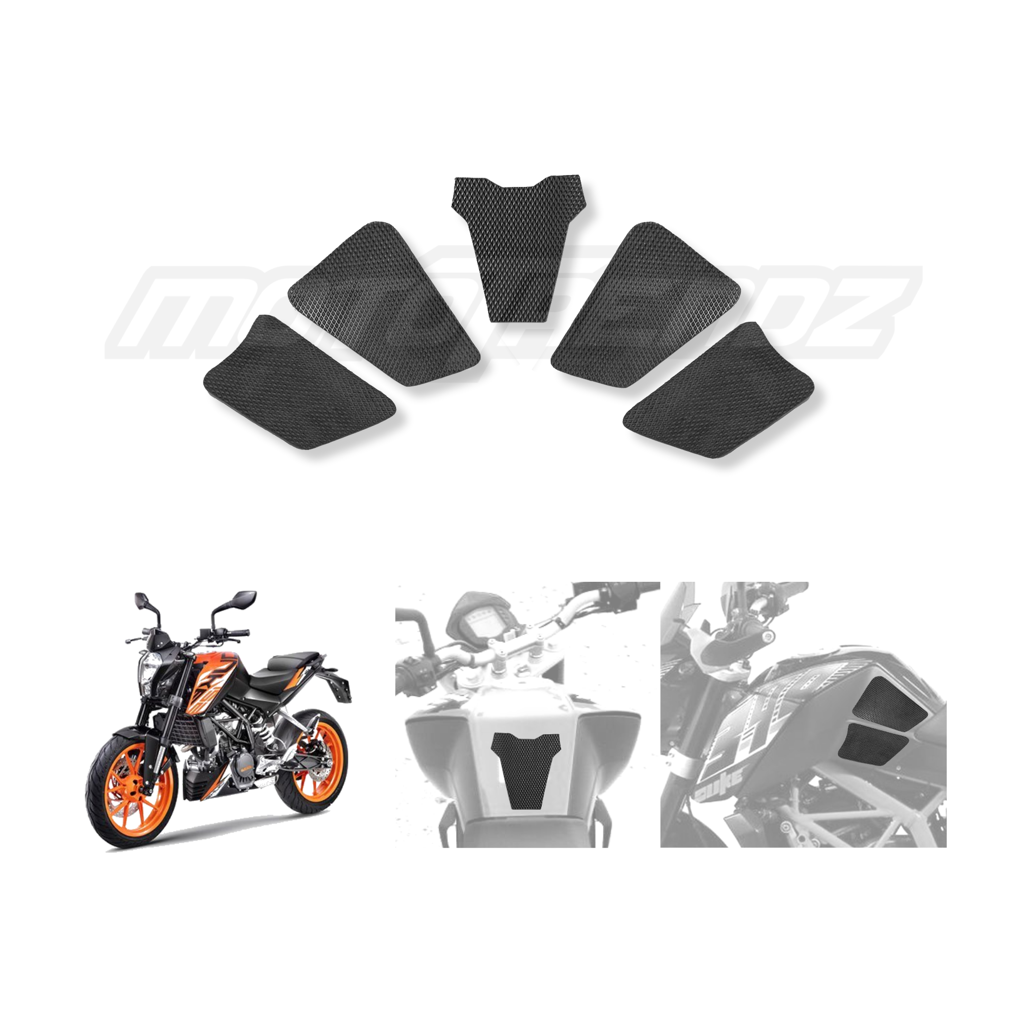 Traction Pads – KTM DUKE (Old Version) 125 / 200 / 390
