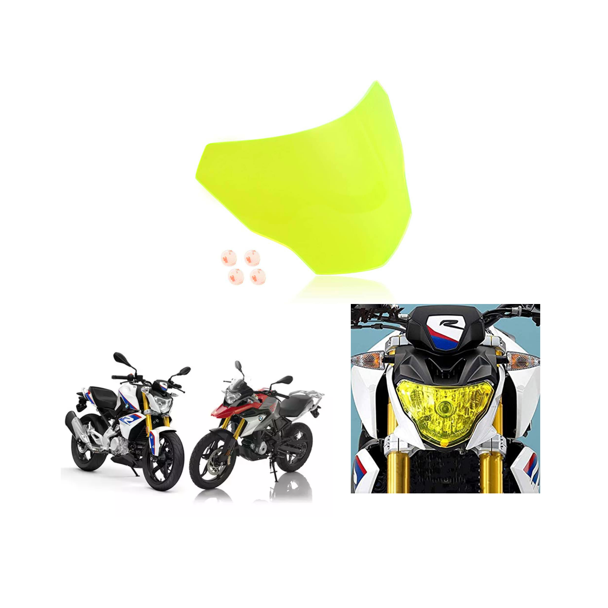 Headlight Screen Protector – BMW G 310 GS / G 310 R (BS4)