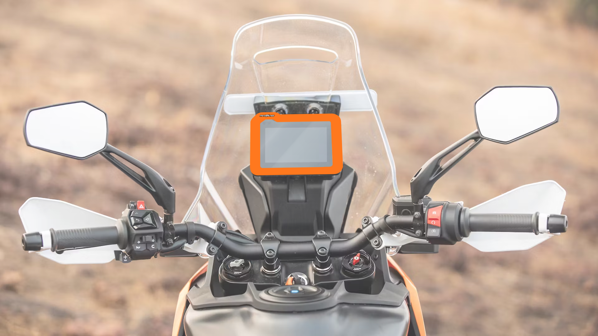 Speedometer Protection Casing – for KTM ADV 250 / 390s (2025)