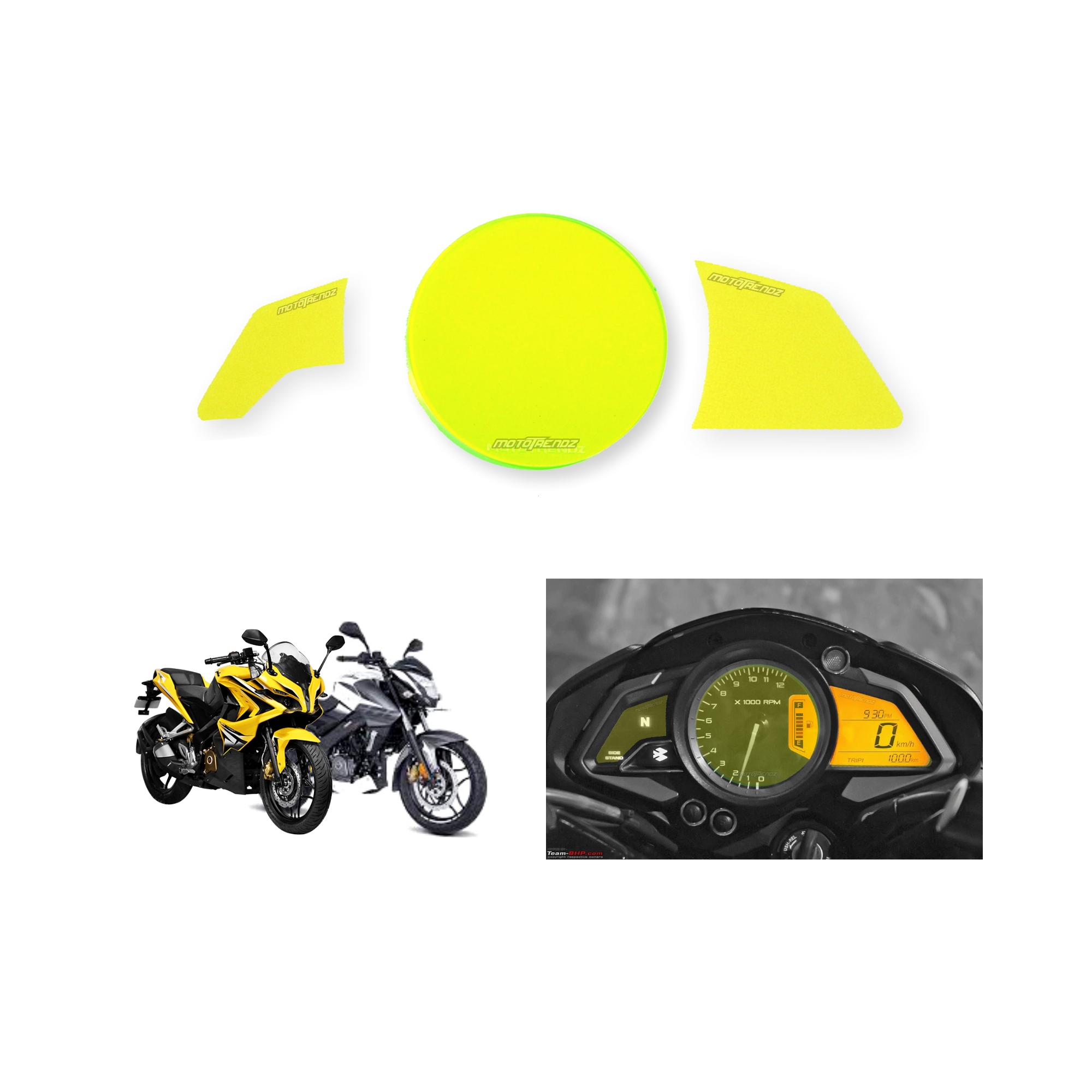 Acrylic Speedometer Protector – Bajaj Pulsar NS125/160/200 / RS200