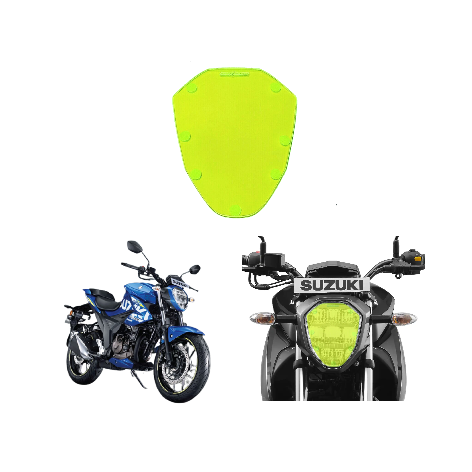 Headlight Screen Protector – Suzuki Gixxer (BS6) / VStrom 250SX