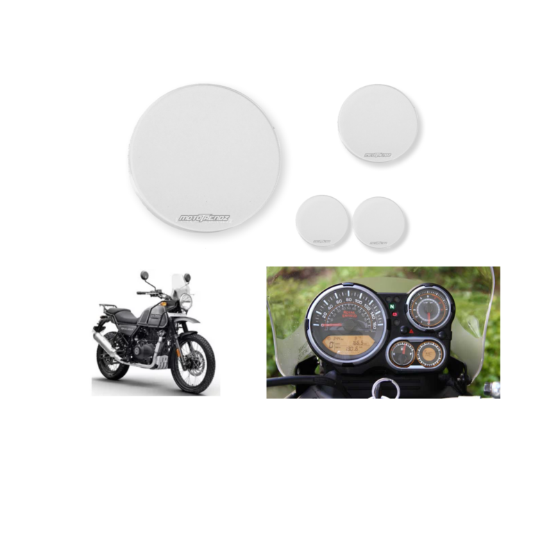 Acrylic Speedometer Protector – Royal Enfield Himalayan (BS4/BS6 No-Navigation)