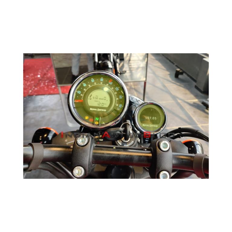 Acrylic Speedometer Protector – Royal Enfield Meteor 350 / Scram 411