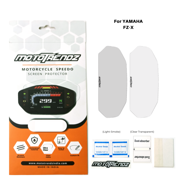 Motorcycle Speedo Screen Protector – Yamaha FZ-X