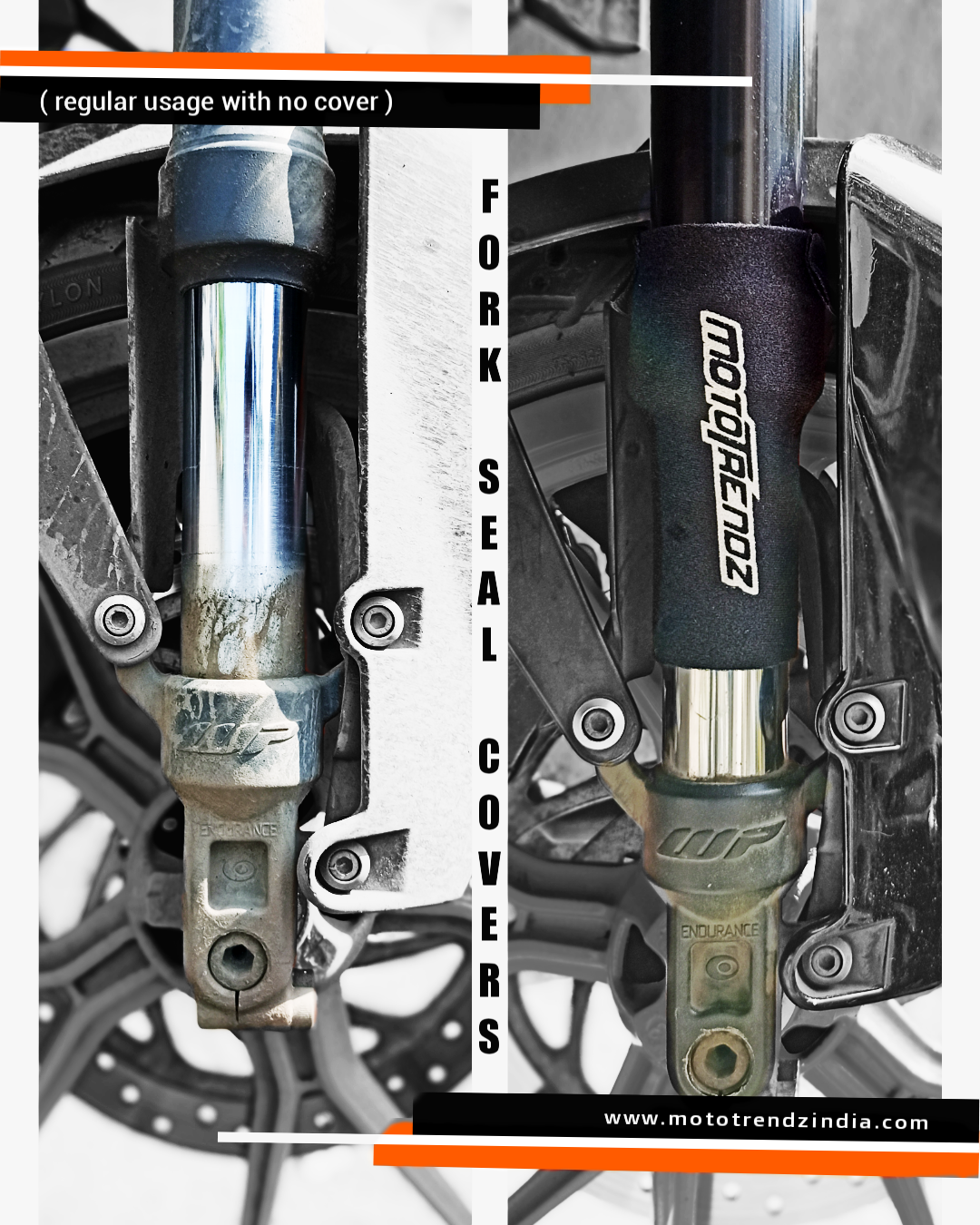 Fork Seal Covers | Universal Fit